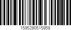 Código de barras (EAN, GTIN, SKU, ISBN): '1595280515959'