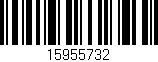 Código de barras (EAN, GTIN, SKU, ISBN): '15955732'