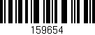 Código de barras (EAN, GTIN, SKU, ISBN): '159654'