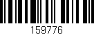 Código de barras (EAN, GTIN, SKU, ISBN): '159776'