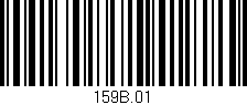Código de barras (EAN, GTIN, SKU, ISBN): '159B.01'
