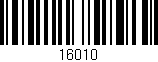 Código de barras (EAN, GTIN, SKU, ISBN): '16010'