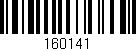 Código de barras (EAN, GTIN, SKU, ISBN): '160141'