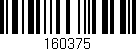 Código de barras (EAN, GTIN, SKU, ISBN): '160375'
