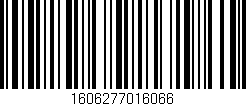 Código de barras (EAN, GTIN, SKU, ISBN): '1606277016066'