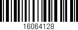 Código de barras (EAN, GTIN, SKU, ISBN): '16064128'