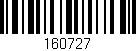 Código de barras (EAN, GTIN, SKU, ISBN): '160727'