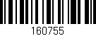 Código de barras (EAN, GTIN, SKU, ISBN): '160755'