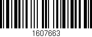Código de barras (EAN, GTIN, SKU, ISBN): '1607663'