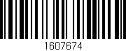 Código de barras (EAN, GTIN, SKU, ISBN): '1607674'