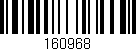 Código de barras (EAN, GTIN, SKU, ISBN): '160968'