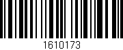 Código de barras (EAN, GTIN, SKU, ISBN): '1610173'