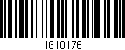 Código de barras (EAN, GTIN, SKU, ISBN): '1610176'
