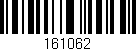 Código de barras (EAN, GTIN, SKU, ISBN): '161062'
