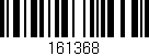 Código de barras (EAN, GTIN, SKU, ISBN): '161368'