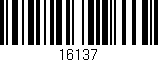 Código de barras (EAN, GTIN, SKU, ISBN): '16137'