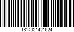 Código de barras (EAN, GTIN, SKU, ISBN): '1614331421824'