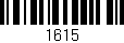Código de barras (EAN, GTIN, SKU, ISBN): '1615'
