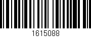 Código de barras (EAN, GTIN, SKU, ISBN): '1615088'