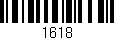 Código de barras (EAN, GTIN, SKU, ISBN): '1618'