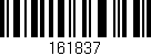 Código de barras (EAN, GTIN, SKU, ISBN): '161837'