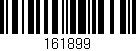 Código de barras (EAN, GTIN, SKU, ISBN): '161899'