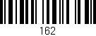 Código de barras (EAN, GTIN, SKU, ISBN): '162'