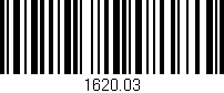 Código de barras (EAN, GTIN, SKU, ISBN): '1620.03'