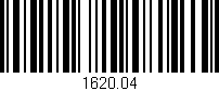 Código de barras (EAN, GTIN, SKU, ISBN): '1620.04'