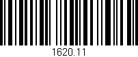 Código de barras (EAN, GTIN, SKU, ISBN): '1620.11'