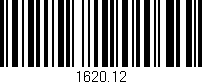 Código de barras (EAN, GTIN, SKU, ISBN): '1620.12'
