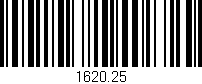 Código de barras (EAN, GTIN, SKU, ISBN): '1620.25'