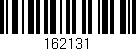 Código de barras (EAN, GTIN, SKU, ISBN): '162131'