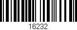 Código de barras (EAN, GTIN, SKU, ISBN): '16232'