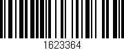 Código de barras (EAN, GTIN, SKU, ISBN): '1623364'