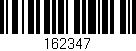 Código de barras (EAN, GTIN, SKU, ISBN): '162347'