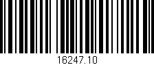 Código de barras (EAN, GTIN, SKU, ISBN): '16247.10'