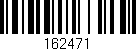 Código de barras (EAN, GTIN, SKU, ISBN): '162471'