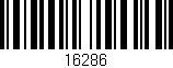 Código de barras (EAN, GTIN, SKU, ISBN): '16286'
