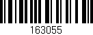 Código de barras (EAN, GTIN, SKU, ISBN): '163055'