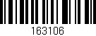 Código de barras (EAN, GTIN, SKU, ISBN): '163106'