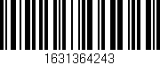 Código de barras (EAN, GTIN, SKU, ISBN): '1631364243'