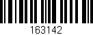 Código de barras (EAN, GTIN, SKU, ISBN): '163142'