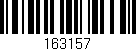 Código de barras (EAN, GTIN, SKU, ISBN): '163157'