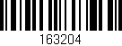 Código de barras (EAN, GTIN, SKU, ISBN): '163204'