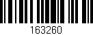 Código de barras (EAN, GTIN, SKU, ISBN): '163260'