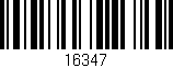 Código de barras (EAN, GTIN, SKU, ISBN): '16347'