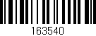 Código de barras (EAN, GTIN, SKU, ISBN): '163540'