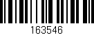 Código de barras (EAN, GTIN, SKU, ISBN): '163546'