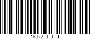Código de barras (EAN, GTIN, SKU, ISBN): '16372_0_0_U'